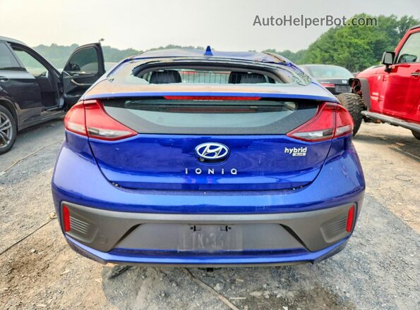 KMHC65LC0NU275152 2022 HYUNDAI IONIQ Blue Vista trasera