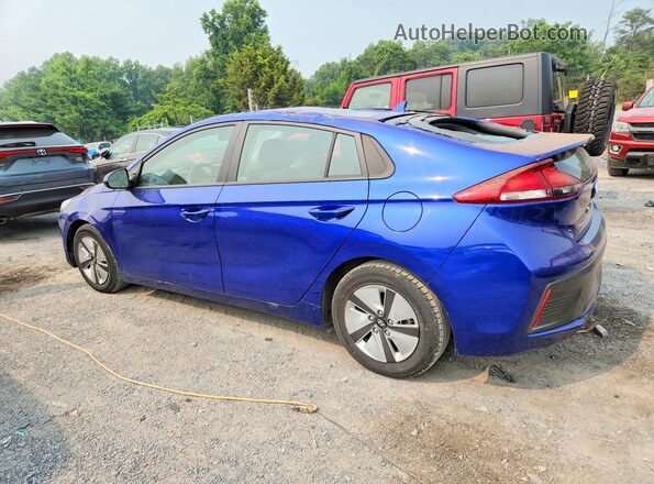 KMHC65LC0NU275152 2022 HYUNDAI IONIQ Blue Trasero izquierdo
