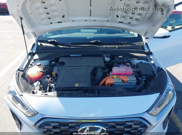 KMHC65LC0NU285731 2022 HYUNDAI IONIQ HYBRID White Widok z tyłu
