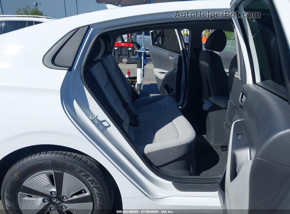 KMHC65LC0NU285731 2022 HYUNDAI IONIQ HYBRID White Widok naklejki z numerem VIN