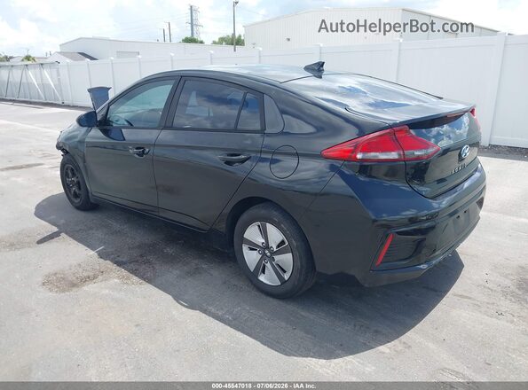 KMHC65LC1HU027688 2017 HYUNDAI IONIQ HYBRID Black Tył lewy