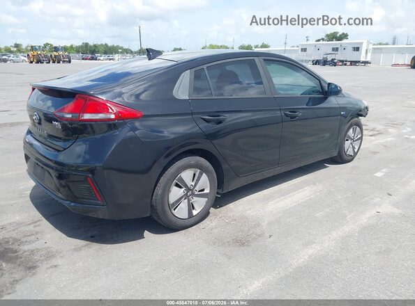 KMHC65LC1HU027688 2017 HYUNDAI IONIQ HYBRID Black Tył prawy