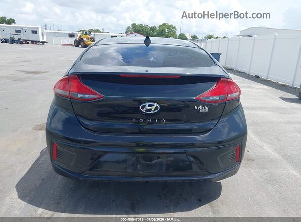 KMHC65LC1HU027688 2017 HYUNDAI IONIQ HYBRID Black 