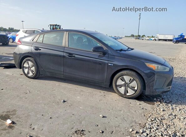 KMHC65LC1HU048475 2017 HYUNDAI IONIQ Black Przód prawy