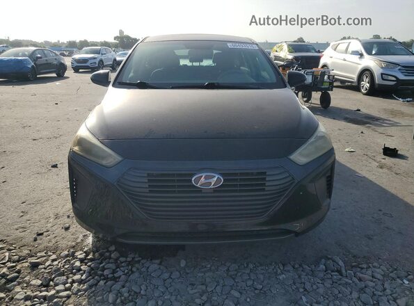 KMHC65LC1HU048475 2017 HYUNDAI IONIQ Black Widok z przodu