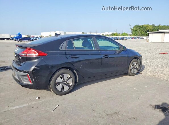 KMHC65LC1HU048475 2017 HYUNDAI IONIQ Black Tył prawy