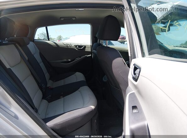 KMHC65LC1JU060325 2018 HYUNDAI IONIQ HYBRID Silver VIN კოდის სტიკერის ხედი