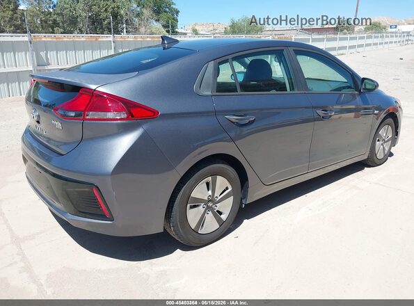 KMHC65LC1JU075441 2018 HYUNDAI IONIQ HYBRID Gray Rear right