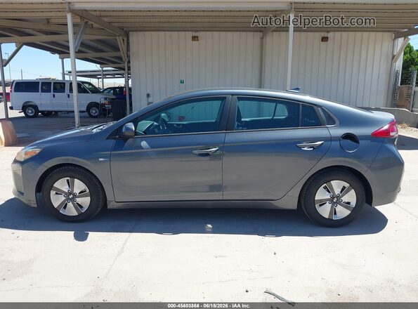 KMHC65LC1JU075441 2018 HYUNDAI IONIQ HYBRID Gray 