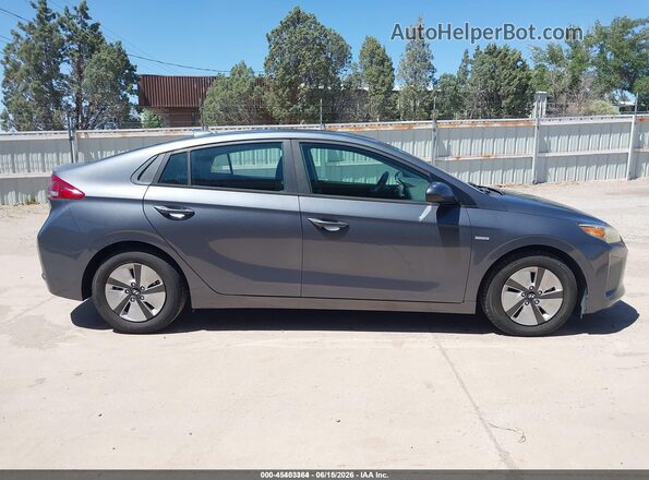 KMHC65LC1JU075441 2018 HYUNDAI IONIQ HYBRID Gray 