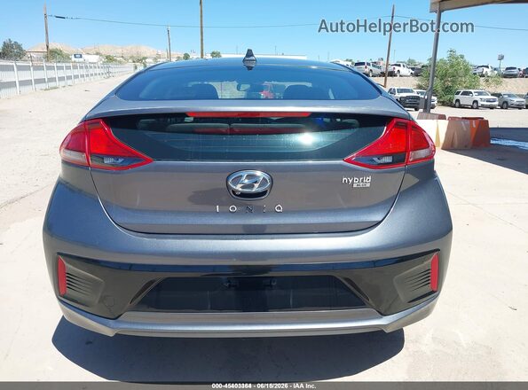 KMHC65LC1JU075441 2018 HYUNDAI IONIQ HYBRID Gray 