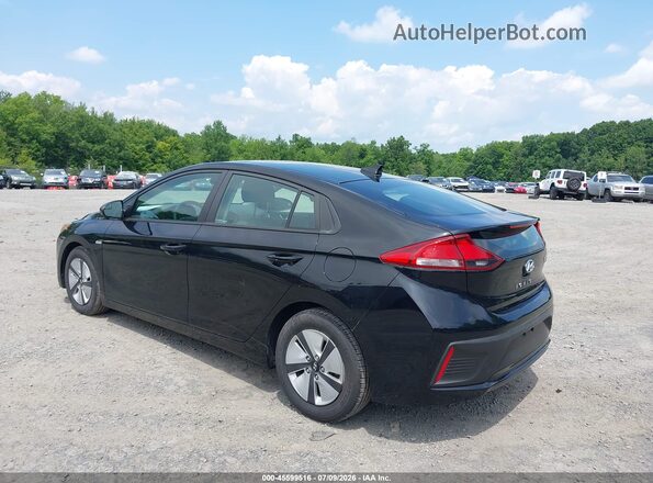 KMHC65LC1JU076282 2018 HYUNDAI IONIQ HYBRID Black Rear left