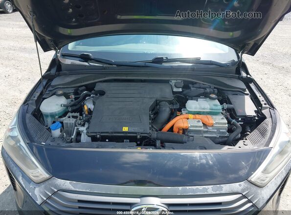 KMHC65LC1JU076282 2018 HYUNDAI IONIQ HYBRID Black Rear view