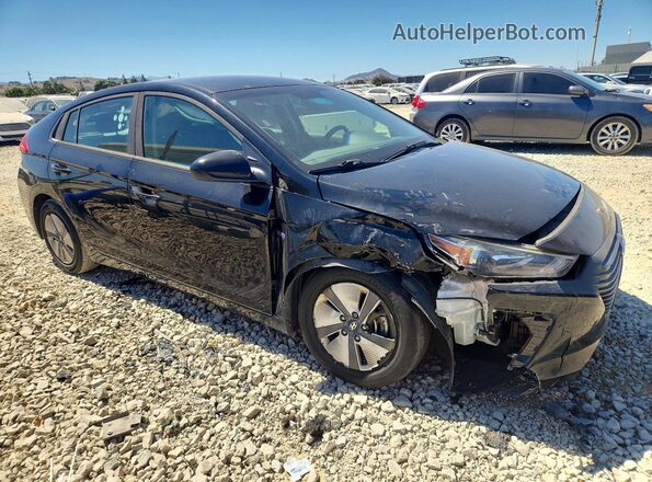 KMHC65LC1JU097715 2018 HYUNDAI IONIQ Black წინა მარჯვენა