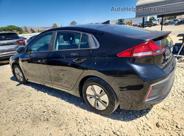 KMHC65LC1JU097715 2018 HYUNDAI IONIQ Black უკანა მარცხენა