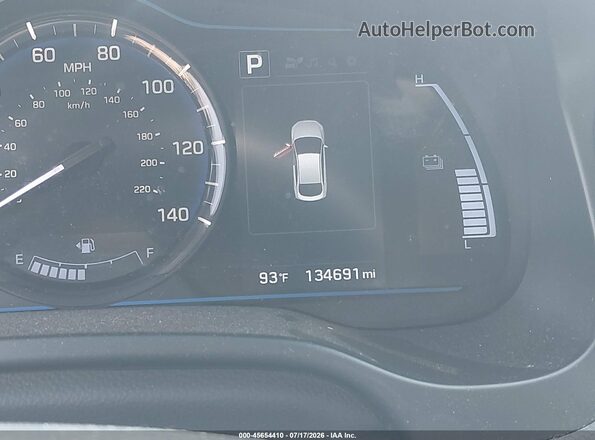 KMHC65LC2JU072693 2018 HYUNDAI IONIQ HYBRID Silver 
