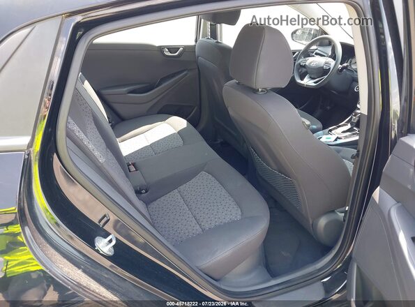 KMHC65LC2JU076274 2018 HYUNDAI IONIQ HYBRID Black Вид наклейки з VIN-кодом
