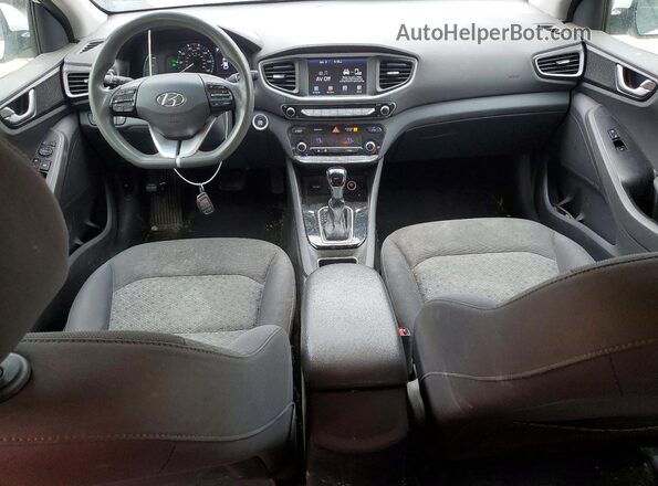 KMHC65LC2JU091647 2018 HYUNDAI IONIQ White Առջևի վահանակի տեսք