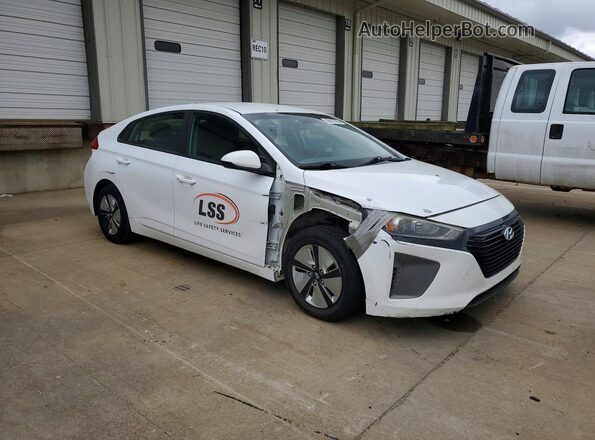 KMHC65LC2JU091647 2018 HYUNDAI IONIQ White Առջևի աջ