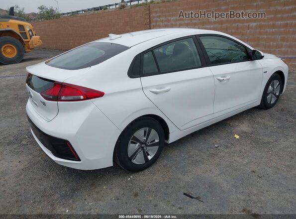 KMHC65LC2KU108013 2019 HYUNDAI IONIQ HYBRID White Tył prawy
