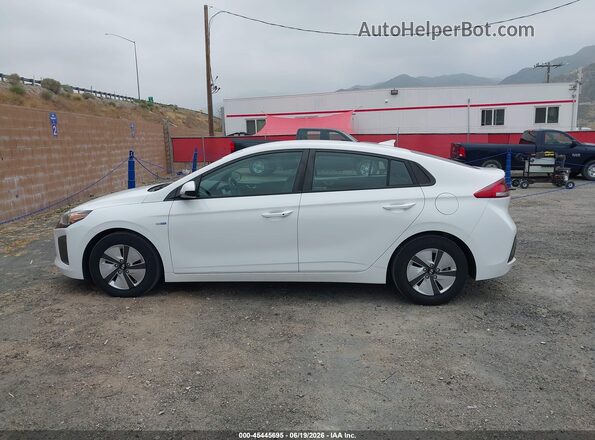 KMHC65LC2KU108013 2019 HYUNDAI IONIQ HYBRID White Widok wnętrza 360 stopni