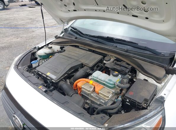 KMHC65LC2KU108013 2019 HYUNDAI IONIQ HYBRID White Widok z tyłu