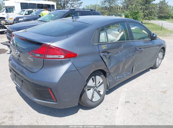 KMHC65LC2KU134482 2019 HYUNDAI IONIQ HYBRID Gray Rear right