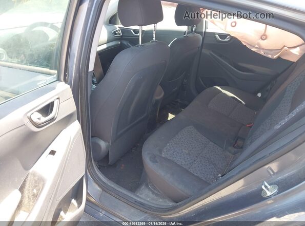 KMHC65LC2KU134482 2019 HYUNDAI IONIQ HYBRID Gray VIN sticker view