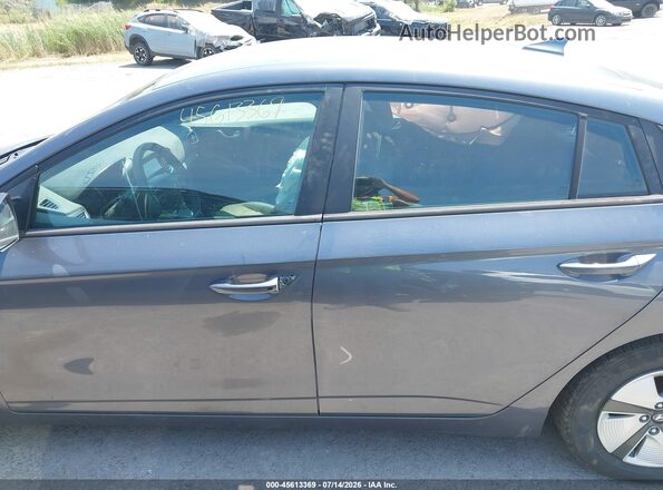 KMHC65LC2KU134482 2019 HYUNDAI IONIQ HYBRID Gray 
