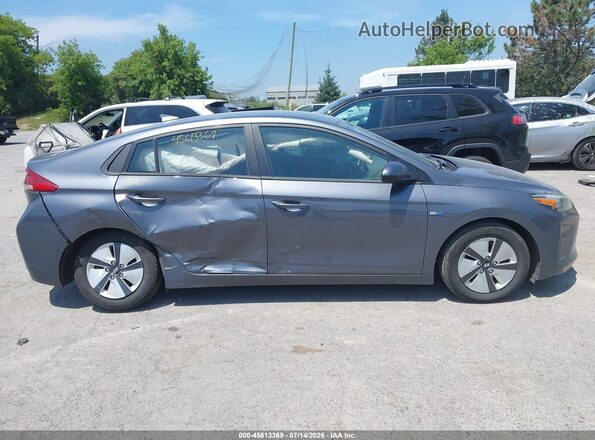 KMHC65LC2KU134482 2019 HYUNDAI IONIQ HYBRID Gray 360 interior view