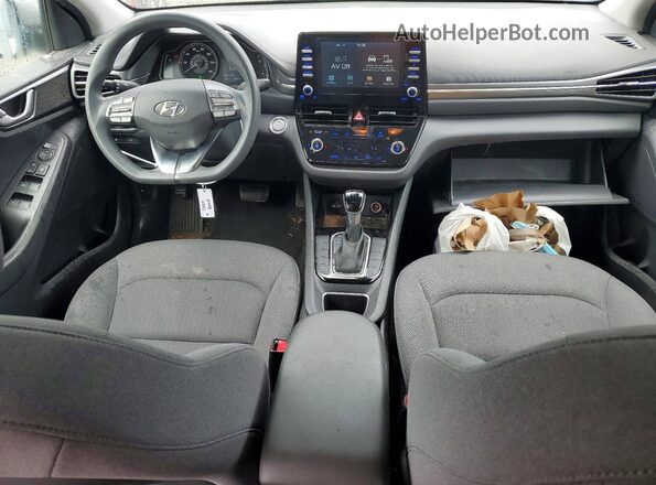 KMHC65LC2LU212700 2020 HYUNDAI IONIQ Серебряный Вид панели приборов