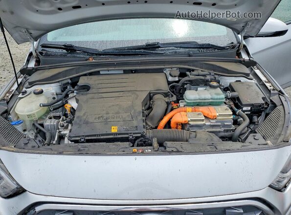 KMHC65LC2LU212700 2020 HYUNDAI IONIQ Серебряный Вид подкапотного пространства