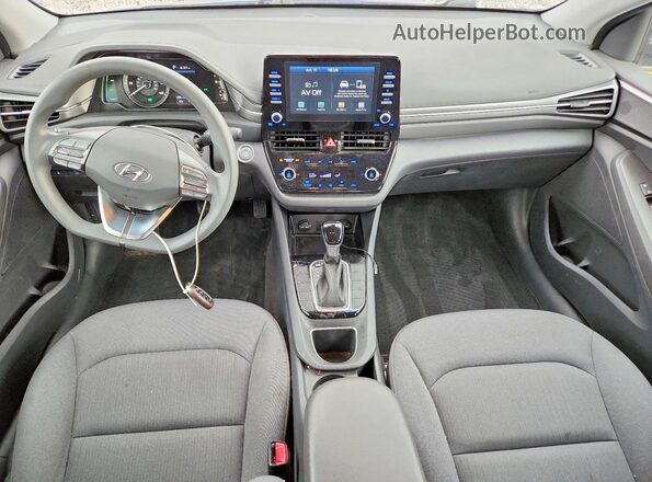 KMHC65LC2LU213510 2020 HYUNDAI IONIQ Blue წინა პანელის ხედი