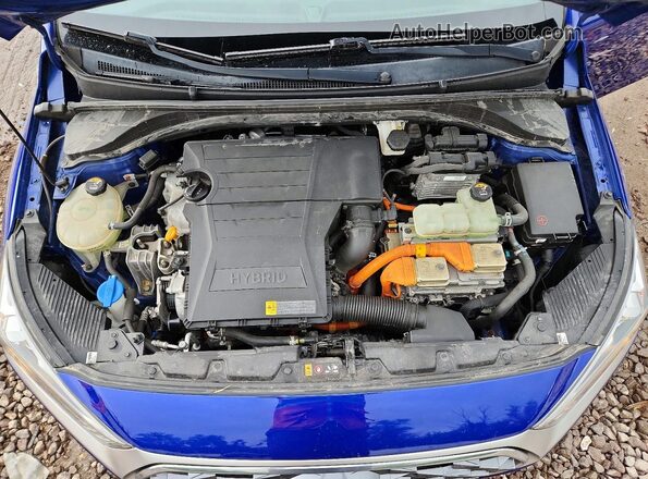 KMHC65LC2LU213510 2020 HYUNDAI IONIQ Blue უკანა სალონის ხედი