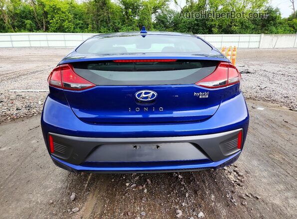 KMHC65LC2LU213510 2020 HYUNDAI IONIQ Blue უკანა ხედი