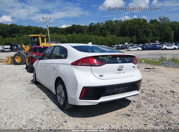 KMHC65LC3HU048056 2017 HYUNDAI IONIQ HYBRID Белый Задняя левая четверть