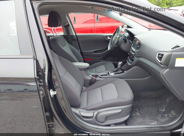 KMHC65LC3JU076509 2018 HYUNDAI IONIQ HYBRID Black Vista interior delantera