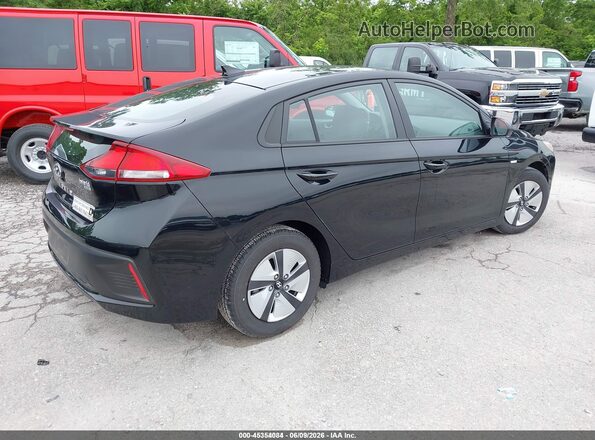 KMHC65LC3JU076509 2018 HYUNDAI IONIQ HYBRID Black Trasero derecho