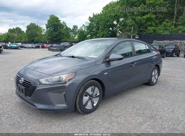 KMHC65LC3JU100937 2018 HYUNDAI IONIQ HYBRID Gray Front left