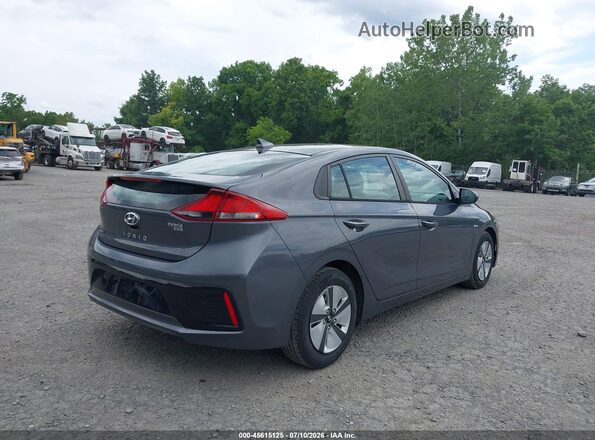 KMHC65LC3JU100937 2018 HYUNDAI IONIQ HYBRID Gray Rear right