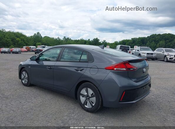 KMHC65LC3JU100937 2018 HYUNDAI IONIQ HYBRID Gray Rear left