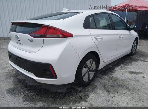 KMHC65LC3JU101120 2018 HYUNDAI IONIQ HYBRID White Tył prawy