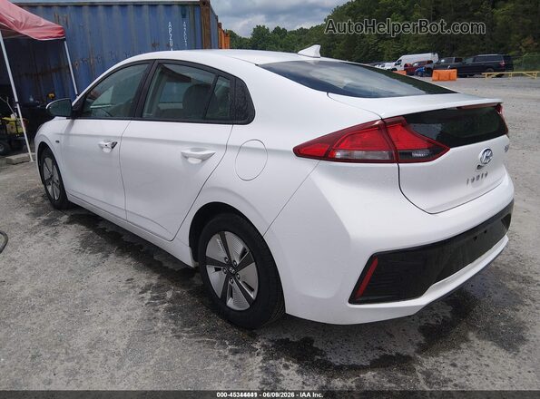 KMHC65LC3JU101120 2018 HYUNDAI IONIQ HYBRID White Tył lewy