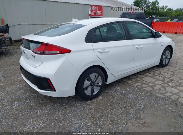 KMHC65LC3KU106710 2019 HYUNDAI IONIQ HYBRID White Rear right