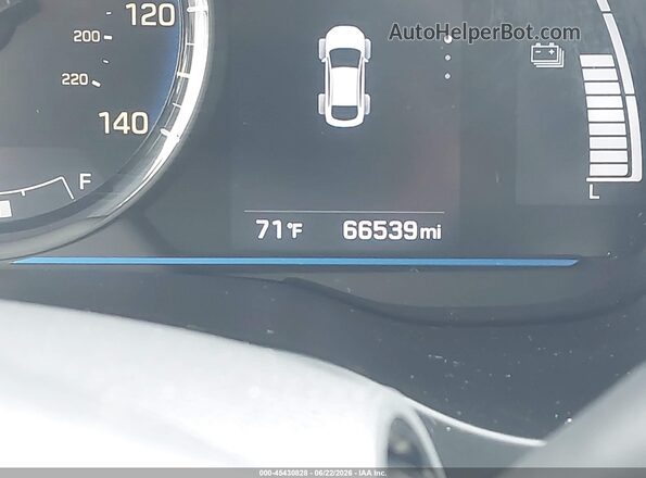 KMHC65LC3KU106710 2019 HYUNDAI IONIQ HYBRID White 