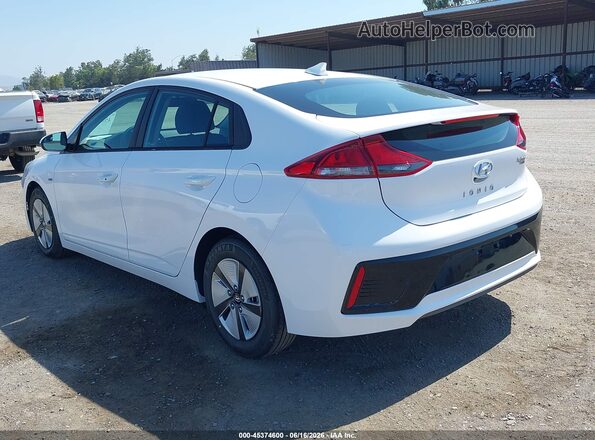 KMHC65LC3KU107940 2019 HYUNDAI IONIQ HYBRID White უკანა მარცხენა