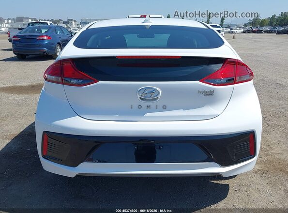 KMHC65LC3KU107940 2019 HYUNDAI IONIQ HYBRID White 
