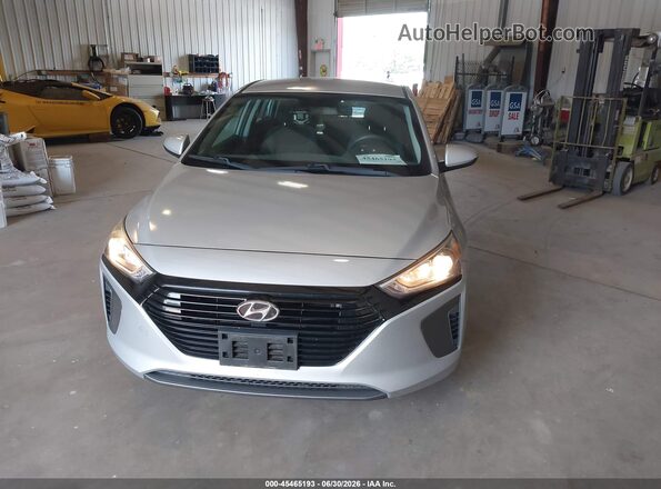 KMHC65LC3KU108022 2019 HYUNDAI IONIQ HYBRID Gray Instrument cluster view