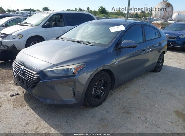 KMHC65LC3KU162338 2019 HYUNDAI IONIQ HYBRID Gray Передня ліва чверть