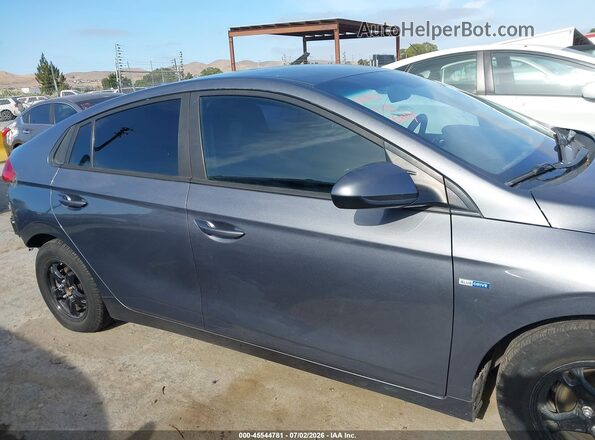 KMHC65LC3KU162338 2019 HYUNDAI IONIQ HYBRID Gray Вид задньої частини салону